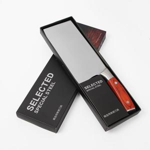 우드핸들 스텐 중식도 고급식도 사각칼