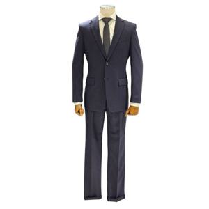 [지이크]F/W 데일리 비지니스 다크 네이비 울 혼방 스판 정장 세트 PHJ2067