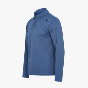 [스파이더] 남성 베이직 긴팔 피케 티셔츠 SPKFCNTL202MBLU