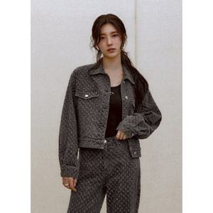 [게스]여성 전판 핫픽스 데님 자켓 YP7D0855