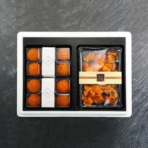 [미식배송]청도대감 반건시 혼합실속 선물세트(반건시 6개입X2세트+500g세절건시)