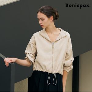 [보니스팍스]하이넥 링클 크롭자켓(XP3JK008L0)