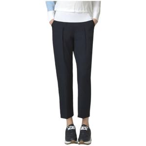 [헤지스골프] 네이비 여성 가을 배기 팬츠HWPA5C613N3