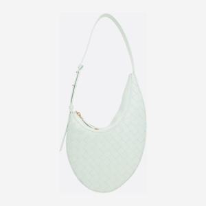 보테가베네타 아이스 컬러 인트레치아토 나파 호보 백 755074 V