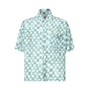 본사이 반팔 셔츠 SH002004 BLUCLR Stone blue