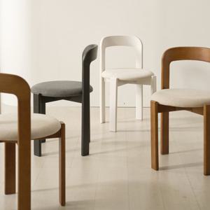 제이픽스 올리브 체어 고무나무 원목 디자인 까페 인테리어 이지클린 쿠션 식탁 의자 4color