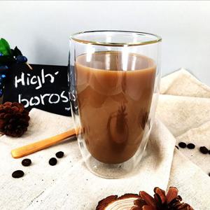 (로하티)멜리아 이중 유리컵 내열유리 맥주 주스잔