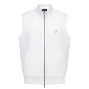 [세인트앤드류스]양말증정 남성 스트라이프 조직감 투웨이 집업 베스트  811E3SWA21