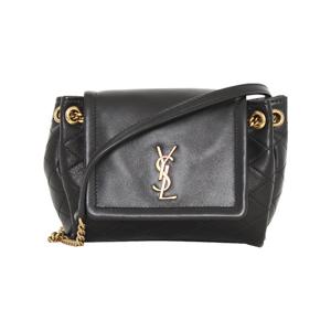 생로랑 25FW 금장로고 놀리타 체인 미니 스트랩 숄더백 크로스백 672738 1EL07 1000