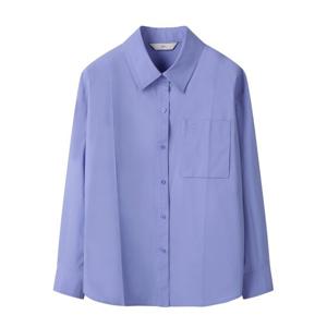 [듀엘]엠브로이더리 베이직 셔츠 D251MSC201