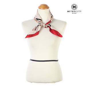 [메트로시티]플로메드 실크스카프 MSFS-8066