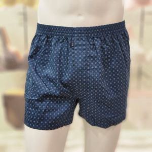 [엘르] 110) 80수 네이비 서클 큐브 남성 트렁크 EEMTK742NV