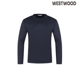 [웨스트우드]남성 간절기 스포티 라운드 기능성 등산셔츠 WO3MTTR453