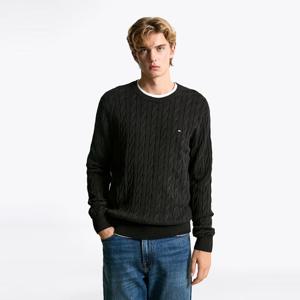 [공식][타미힐피거] 클래식 코튼 케이블 스웨터 (T12F7KPO100MT1BDS)