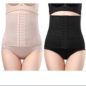 여성 여자 여름 뱃살 몸매 관리 바람구멍 코르셋 복대