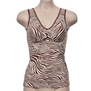 (창민)레오파드 패턴 A컵 B컵 공용 몰드 브라런닝