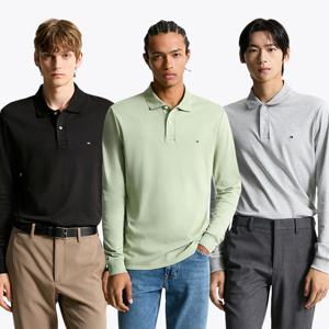 [공식][타미힐피거] 리퀴드 코튼 폴로셔츠 3종 택1 (T12F7TKT100MT1)