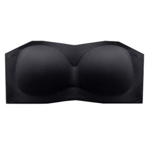 논슬립 오프숄더브라 튜브탑 노와이어 브라탑 심리스