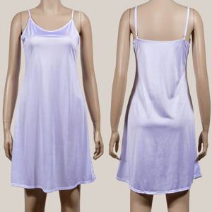 여자 속옷 슬립 웨어 원피스 실크 잠옷 천연 인견 an