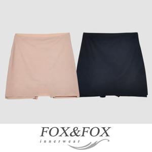 (폭스)Y존 커버 깔끔한 라인연출 속치마 겸 드로즈