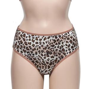 보엠 부드럽고 청량한 인견 삼각팬티 호피 여성 요일
