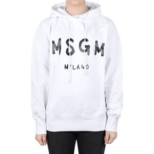 [MSGM] 브러시드 로고 후드 (2000MDM515 200000 01)