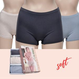 (동화)심플 인견 여성용 무지 드로즈 팬티 3매입