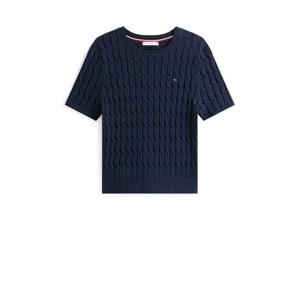타미힐피거 반팔 티셔츠 WW0WW45656C1G DARK NIGHT NAVY
