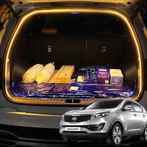 스포티지R 차박 식빵등 LED 트렁크 조명 감성무드