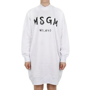 [MSGM] 브러시드 로고 원피스 (2000MDA511 200001 01)
