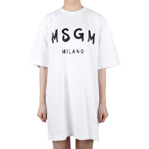 [MSGM] 브러시드 로고 원피스 (2000MDA510 200002 01)