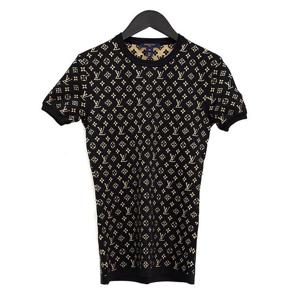 (명품) 루이비통 모노그램 반팔 니트 1AAG8T