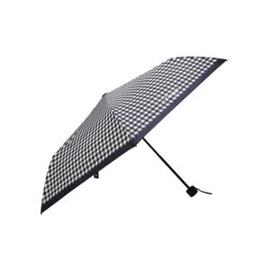 [헤지스]HIUM5F100N2_[우양산] 여성 네이비 깅엄체크 경량 우산 (UV차단)