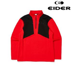 아이더 (DMW23202_O6) LARS (라스) 남성 짚업 티셔츠 (Salsa)