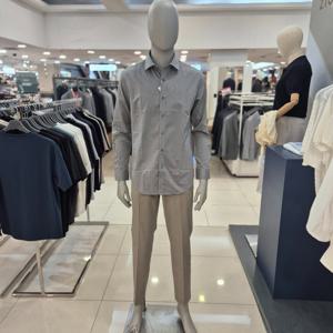 [지오지아]2025년FW손세탁가능슬림핏솔리드미라클셔츠ABF4WD1303