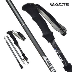 [액트] 5단 등산스틱 CA-1903 (2개 1세트) 등산용 접이식 폴딩 5단스틱 지팡이 세트