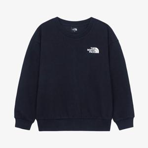 노스페이스 키즈 NM5MR50U 네이비 고투 스웨트 셔츠 맨투맨