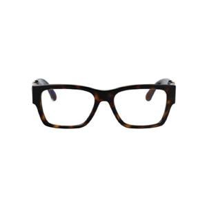 베르사체 메두사 로고 템플 스퀘어 프레임 안경 1770192