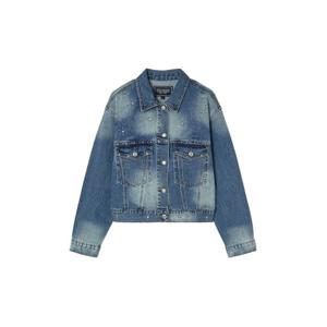 [게스]여성 M톤 크리스탈 데님 자켓 YP7D6857