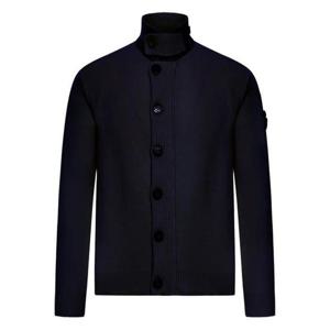 (명품) 스톤아일랜드 램스울 가디건 네이비 510004