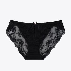 [예스]러블리 로즈 블랙 레이스 팬티 YSWPB102