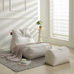 보니타 빈백 초대형 세인트 BS808 비건레더 빈백소파 [풋스툴세트]