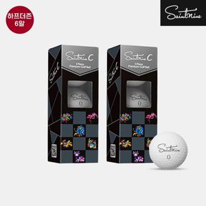 [하프더즌]세인트나인 C 골프볼[화이트][남여공용][3피스 6알]