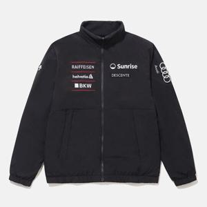 [데상트]데상트 스위스 스키 리버서블 플리스 자켓 SP323SJK92BL