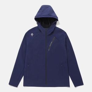[데상트]데상트 우븐 기모 트레이닝 후드 집업 SP323UWT91NAVY