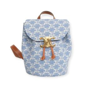 25FW 셀린느 트리오페 데님 보니 백팩 118702GN3 07EW