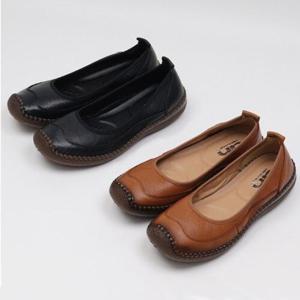 [잇백잇슈]데일리플랫가죽단화 일상 단정 가벼운 캐주얼 여성