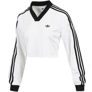 [정품] 아디다스 W 3S 자카드 롱슬리브 탑 (JV9740)