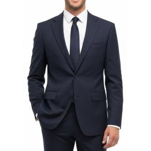 [지이크]F/W 시즌 프리미엄 라인 다크 네이비 울 혼방 조직감 스판 수트 PJJ1000