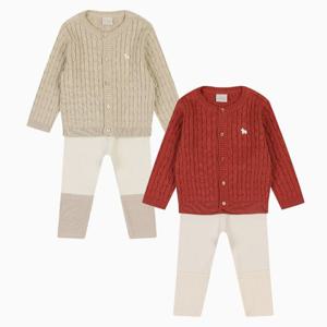 [에뜨와]레일린KNIT상하 07S523083/출산,축하선물,유아,가을,어린이집룩